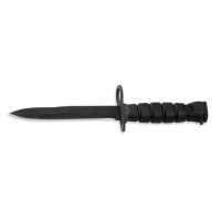Ontario M7-B Bayonet 6.7" Spear Point Carbon Steel Blade Polymer Handle Black