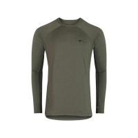 Stone Glacier Men's Chinook Long Sleeve Merino Wool Base Layer Shirt Tarmac XL