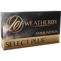 Weatherby Select Plus 6.5 PRC Ammo 156 Grain Berger Elite Hunter Jacketed Hollow Point Box of 20