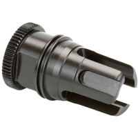 Griffin Armament DUAL-LOK Stealth Flash Hider Suppressor Mount 5.56mm 1/2"-28 Thread Stainless Steel Nitride