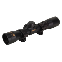 Konus Pro Compact Rimfire Rifle Scope 4x 32mm 30-30 Reticle Matte Black