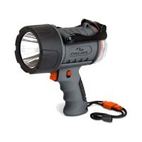 Cyclops Waterproof Rechargeable Spotlight Gray