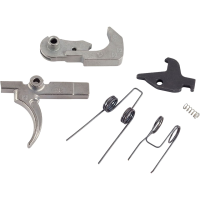 Wilson Combat Tactical AR-15 Single Stage Trigger Kit Curved Nickel Teflon