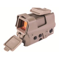 Sig Sauer ROMEO8T Red Dot Sight with Shroud 1x 38mm 1/2 MOA Adjustments 2 MOA Dot Reticle Picatinny Hex Bolt Mount Flat Dark Earth