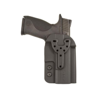 Comp-Tac QB OWB Holster Ambidextrous Size 3 Glock 43, S&W Shield, Springfield XDS, Walther PPS Kydex Black
