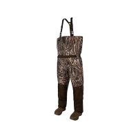Gator Waders Men's Omega Zip Front Uninsulated Breathable Boot Foot Chest Waders Realtree Max-7 Tall 14