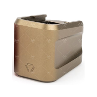 Strike Industries EMP Enhanced Magazine Plate Magazine Base Pad for Glock 19 +5 Aluminum Flat Dark Earth
