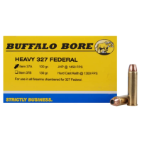 Buffalo Bore 327 Federal Magnum Ammo 100 Grain Jacketed Hollow Point Box of 20