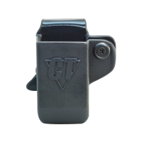 Comp-Tac Single Magazine Pouch Belt Clip Right Hand Sig Sauer P320, P229, S&W M&P 9mm, 40 S&W Kydex Black