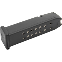 Ed Brown Magazine for Glock 17, 17L, 18, 19, 19x, 26, 34, 35, 47, 49 9mm 17-Round Polymer Black