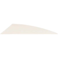 TAC Vanes TAC Driver Arrow Fletching 2.75" White 36PK