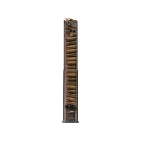 ETS Magazine for Sig P320, M17, P250 9mm 40-Round Polymer Carbon Smoke