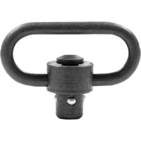 GrovTec Heavy Duty Push Button QD Sling Swivel 1.5" Steel Black