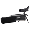 Barska Blackhawk ED Spotting Scope 20-60x 60mm Angled Body with Tripod and Hard Case Rubber Armored Black