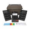 Mtm Ammo Can Combo 50 Caliber 10 Flip Top Ammo Boxes 380 100-Rou