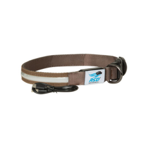 Avery Lighted Collar Marsh Brown Large