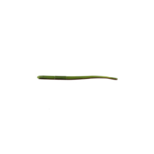 Roboworm Straight Tail Worm Soft Plastic Worm 8 pack Green Weenie 4.5"