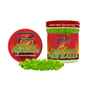 Pautzke Crappie Fire Balls Chartreuse Garlic 1.35oz