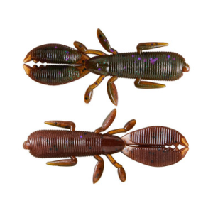 Yamamoto Covert Craw 2.5" 10Pk Green Pumpkin w/Amber Laminate