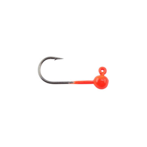 Voodoo Custom Tackle Round Jighead 5Pk Orange 1/16oz