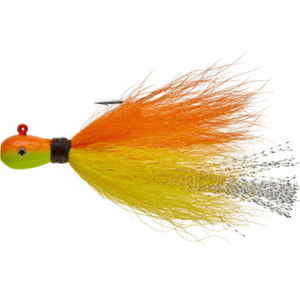 Mepps Bucktail Jig 3/8oz Orange Yellow
