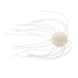 Geecrack Finesse Cue Bomb Soft Bait 1" White