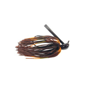 Greenfish Tackle Little Rubber Jig 3/8 oz. Brown Craw