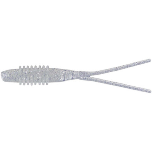 Big Bite Baits Kamikaze Swimon Split Tail - 7 Pack 4.25" Glow Silver