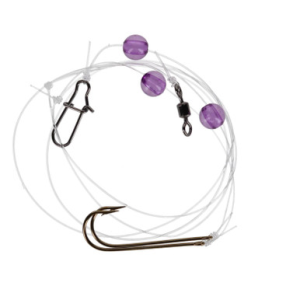 Fishing Addiction Gear Perch Slammer Rig 6 Purple