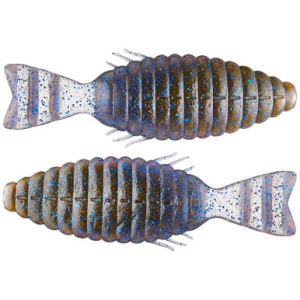 IMA Little Stik 5.5" 1 Oz Green Pumpkin Blue Flake SMK Blue