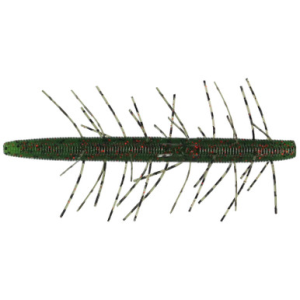 Yamamoto Fuzzy Senko 5" Watermelon Black & Red