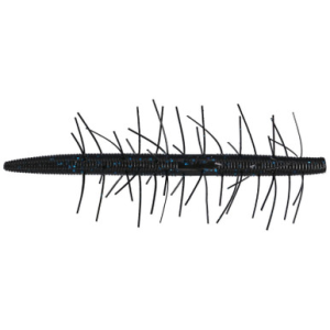 Yamamoto Fuzzy Senko 4" Black Blue Fleck