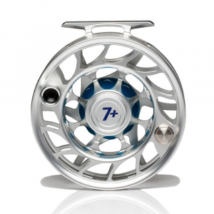 Hatch Iconic Fly Reel 7 Plus - Clear Blue - Large Arbor -  Hatch Outdoors, IC7-CB-LA-A