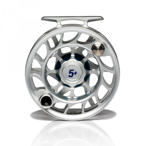 Hatch Iconic Fly Reel - 5 Plus - Clear Blue - Mid Arbor -  Hatch Outdoors, IC5-CB-MA-A