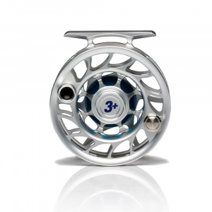 Hatch Iconic Fly Reel - 3 Plus - Clear Blue - Large Arbor -  Hatch Outdoors, IC3-CB-LA-A