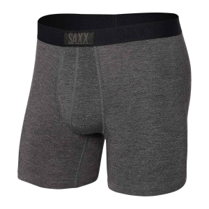 Saxx Vibe Boxer Brief - Men's - Graphite Heather - S -  Saxx Underwear, SXBM35-GRH-S