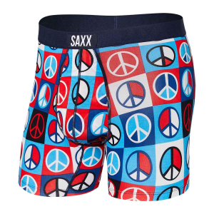 Saxx Vibe Boxer Brief - Men's - Peace Y'all - S -  Saxx Underwear, SXBM35-PYM-S