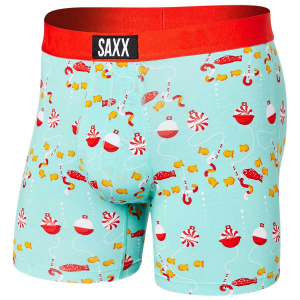 Saxx Vibe Boxer Brief - Men's - Fish Food Fiji - M -  Saxx Underwear, SXBM35-FFF-M