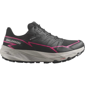 Salomon Thundercross GTX Trail Running Shoe - Women's - Black and Black and Pink Glo - 10 -  L47383500-10