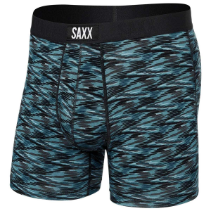 Saxx Vibe Boxer Brief - Men's - Action Spacedye WD Teal - M -  Saxx Underwear, SXBM35-ACS-M