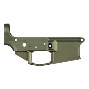 M4E1 Low Profile Stripped Lower Receiver - OD Green Anodized - Aero Precision