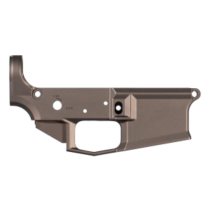 M4E1 Low Profile Stripped Lower Receiver - Kodiak Brown Anodized - Aero Precision