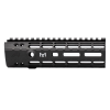 ar15 7.3" enhanced m-lok handguard, gen 2 - anodized black