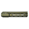9.1" mod 4 m-lok handguard - od green anodized