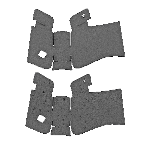 TALON Grips Adhesive Grip for Glock 19/23/32/38 Gen 5 Pistols