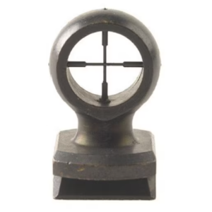 KNS Precision Ruger 10/22 Dovetail Hooded Duplex Crosshair Iron Sight - 