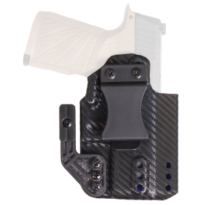 DeSantis Gunhide Persuader Kydex Right-Handed IWB Holster for SIG P365 / P365X with Red Dot - Carbon Fiber