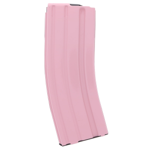 ASC AR-15 .223 / 5.56 30-Round Stainless Steel Pink Magazine -