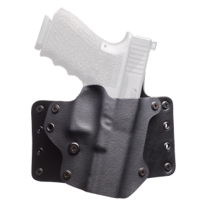 BlackPoint Tactical Leather Wing Right-Handed OWB Holster for 1911 Pistols with 5" Barrels