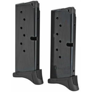 2 Pack Ruger EC9 / LC9, LC9S 9mm 7-Round Magazine with Extended Floorplate